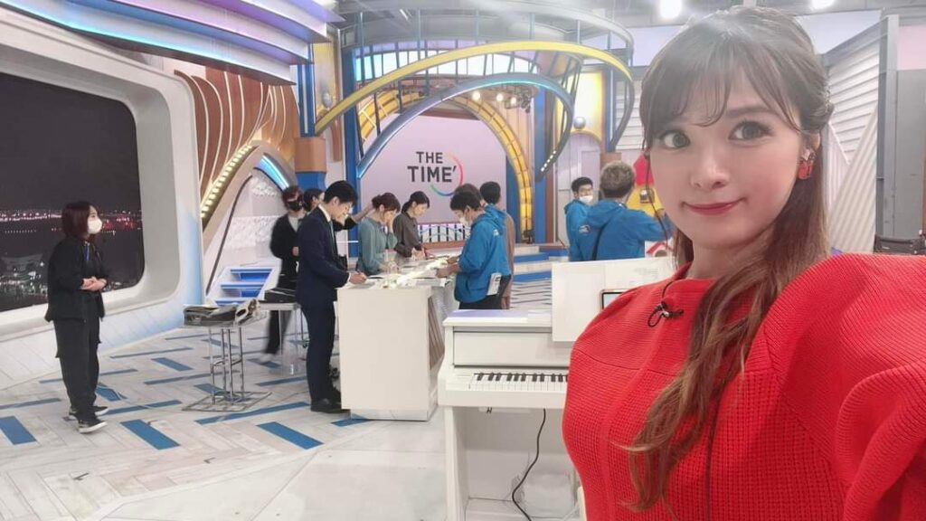 TBS「THE TIME,」出演してます🥹  今月からザタイムのスタジオが リニューアル❣️