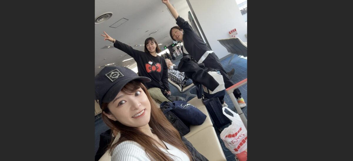 ただいま羽田空港。 これから全国ツアー第二弾。 本日は徳島にとびます！