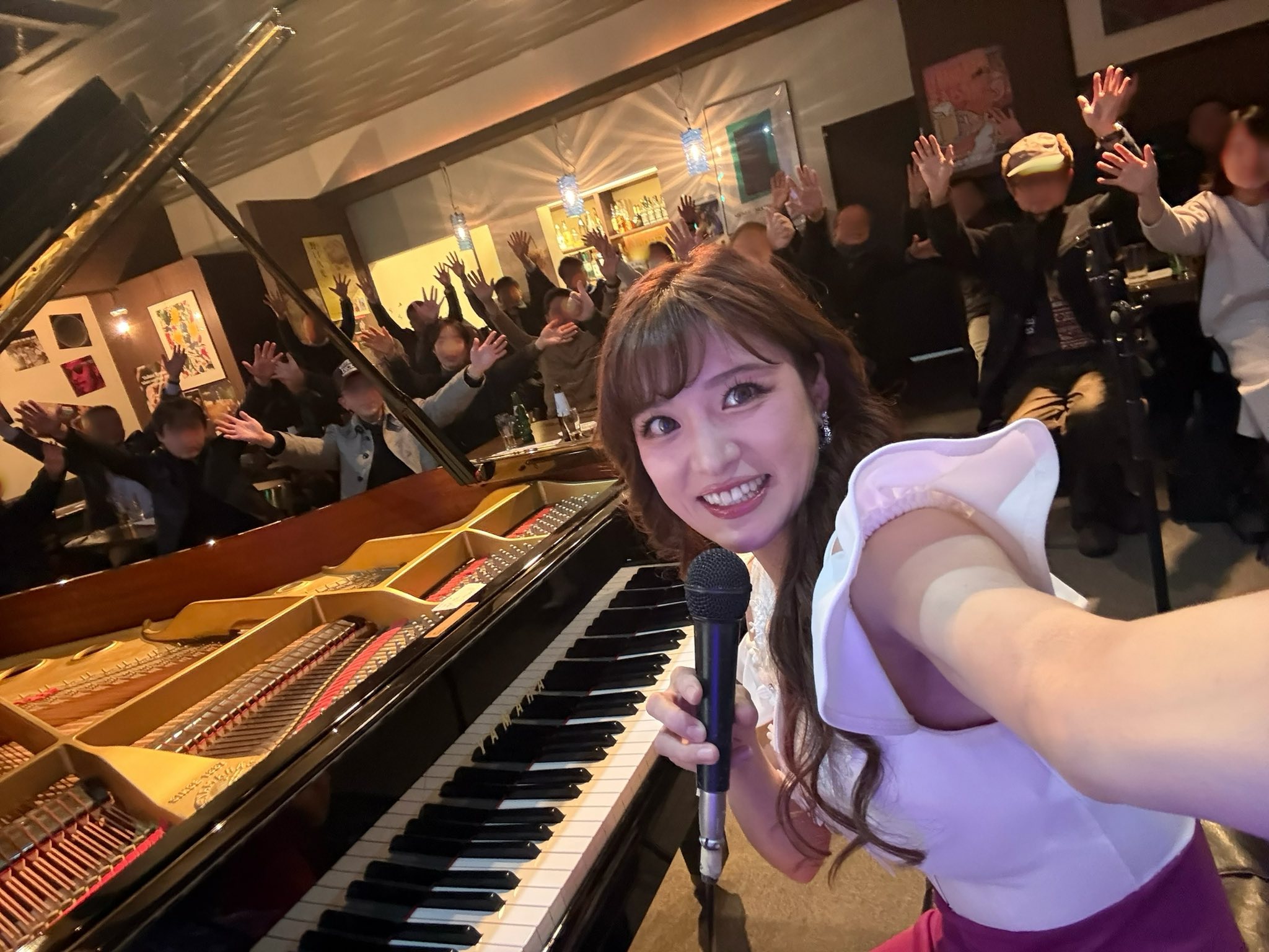 昨日は山形Noisy Duckでピアノソロライブ大盛況 今日は秋田Cat Walkに